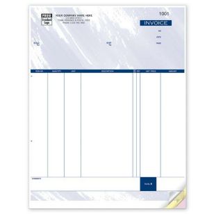 Software Compatible Sales Invoice - 8 1/2 x 11