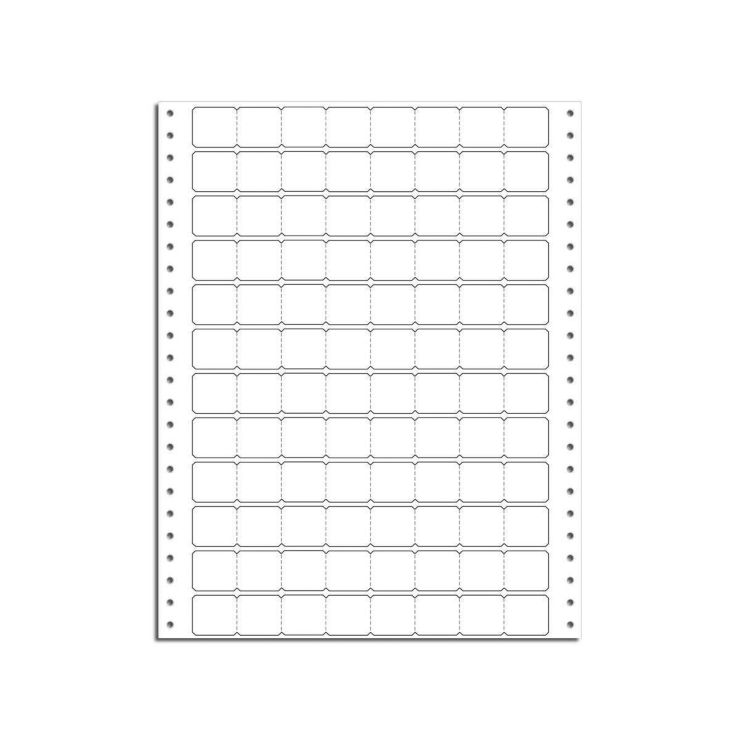 Pricing Labels, Continuous, 9" Carrier, Stock/Blank