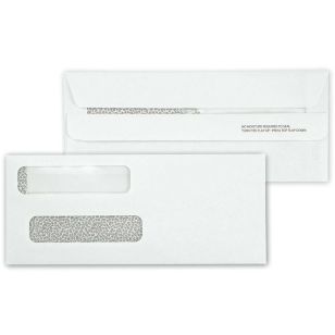 Cheque Envelopes, Double Window, Self Seal