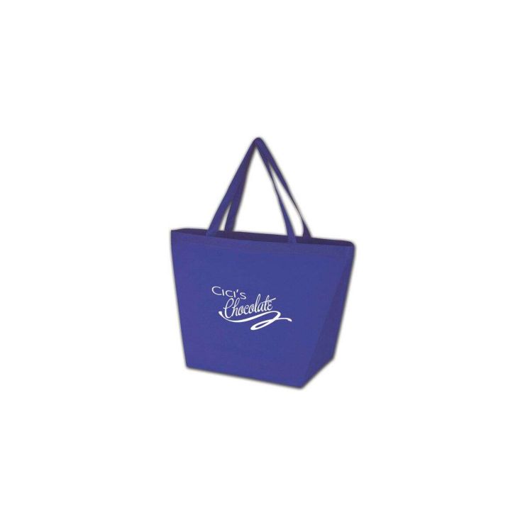 Non-Woven Shopping Tote Bag - Black