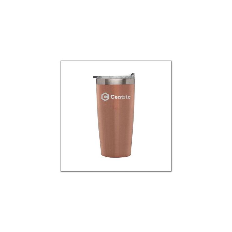16 Oz. Double-Wall Stainless Steel Tumbler - Blue