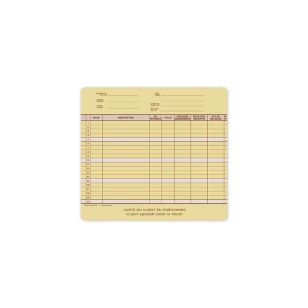 Ledger Card