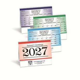 2027 Econo Colorama Desk Calendar - English