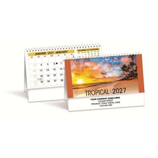 2027 Tropical Desk Calendar