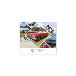 Disc Classic Cars Wall Calendar - English