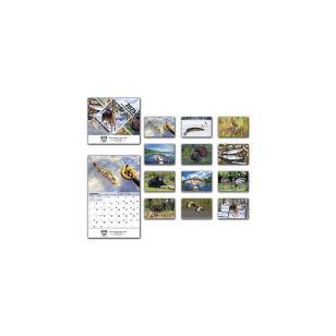 2026 Hunting & Fishing Wall Calendar - English