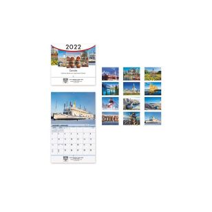 2026 Canada Wall Calendar - Bilingual
