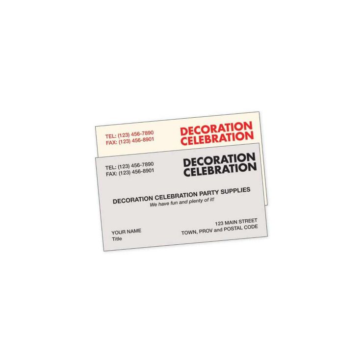 Discount Business Cards - Standard - 3 1/2" x 2"