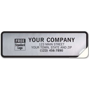 Tuff Shield Labels - Silver Mylar