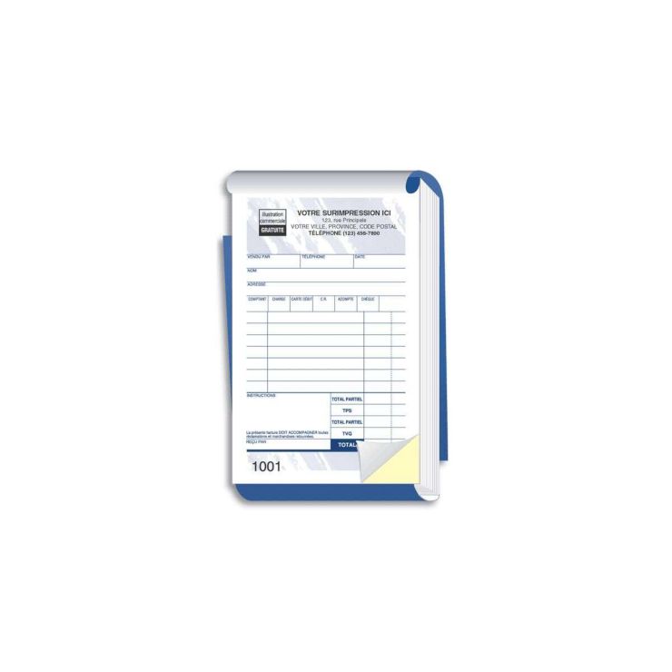 Compact Sales Book