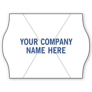 Imprinted Pricing Label
