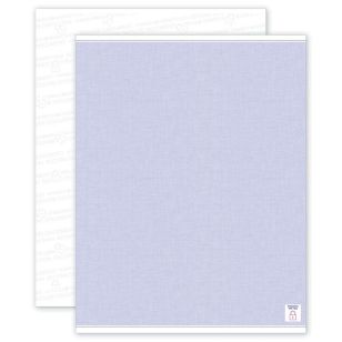 Security Paper Blue, Blank Sheets