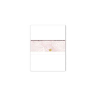 Middle Laser Cheque-Burg-Unimprinted