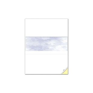 Middle Laser Cheque-Blue-Unimprinted