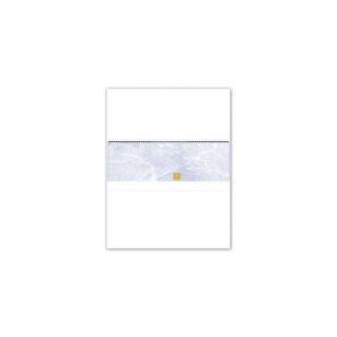 Middle Laser Cheque-Blue-Unimprinted