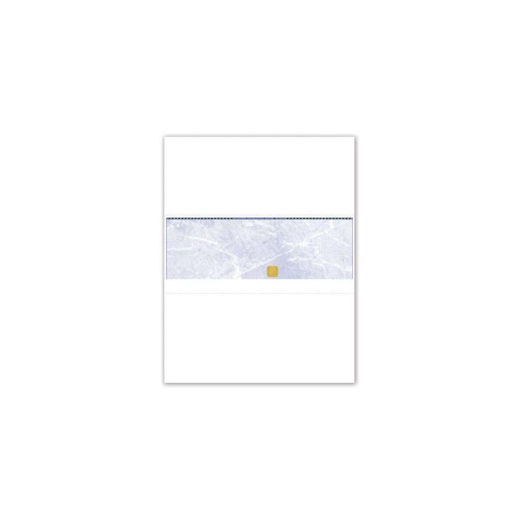 Middle Laser Cheque-Blue-Unimprinted