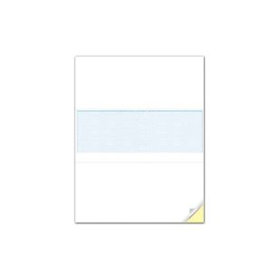 Middle Laser Cheque-Cyan-Unimprinted