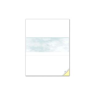 Middle Laser Cheque-Green-Unimprinted