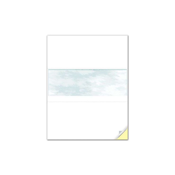 Middle Laser Cheque-Green-Unimprinted