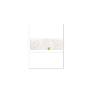 Middle Laser Cheque-Tan-Unimprinted