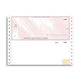 Continuous 7 Top Cheque