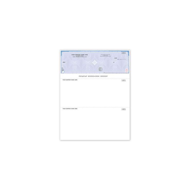 High Security Top Cheques - 1 Part