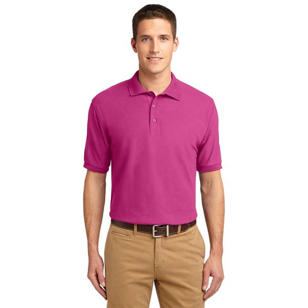 Port Authority - Silk Touch Sport Shirt - Pink, Tropical
