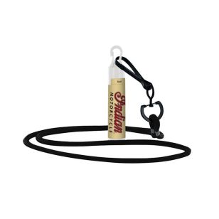 Standard Lip Balm SPF 15 and Hook Cap with Lanyard - Black