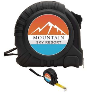 Seaton 12 ft. Tape Measure - Black