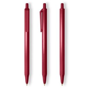 BIC® Clic Stic® Pen - Red, Metallic