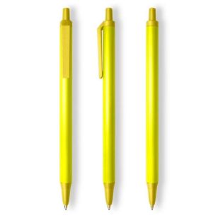 BIC® Clic Stic® Pen - Yellow (PMS-Yellow C)