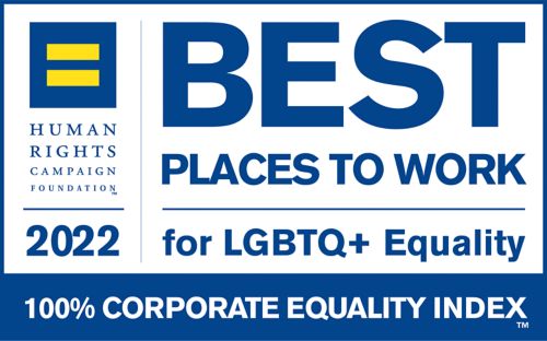 logo for Best Places to Work for LGBTQ+ Equality