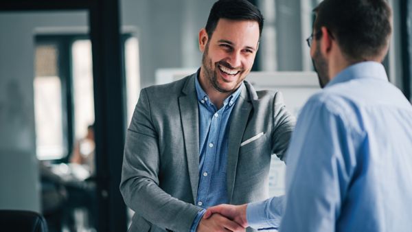 business partners shaking hands
