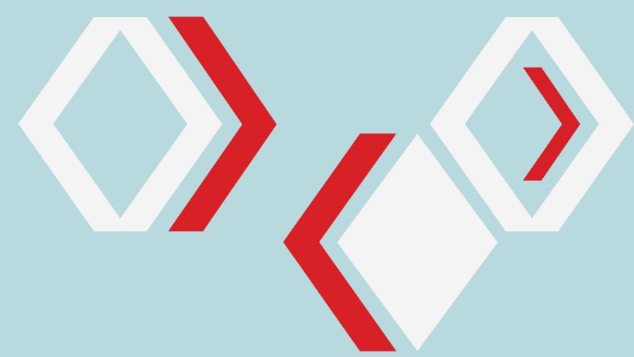 Chevron graphic text background
