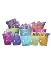 Bags & Bows Solid Color Gift Bags