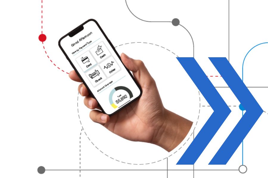 Mobile phone with finance app