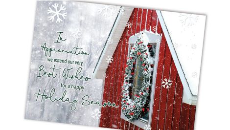 Building Our Business Business Holiday Card  Business holiday cards,  Business christmas cards, Corporate holiday cards