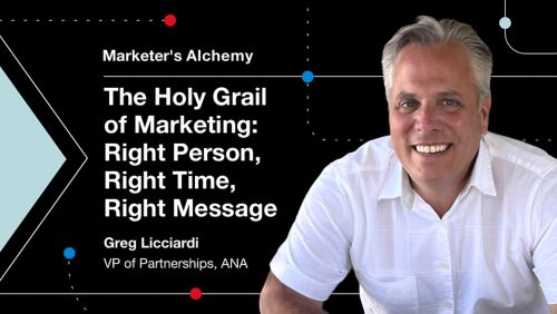 Marketer's Alchemy / The Holy Grail of Marketing: Right Person, Right Time, Right Message with Greg Licciardi