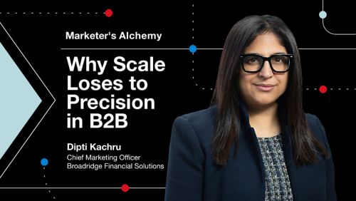 Marketer's Alchemy / Why Scale Loses to Precision in B2B with Dipti Kachru