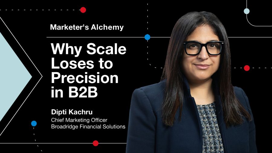 Marketer's Alchemy / Why Scale Loses to Precision in B2B with Dipti Kachru