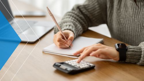 Nonprofit staff working on a budget
