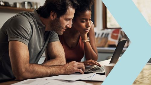 couple using online platform