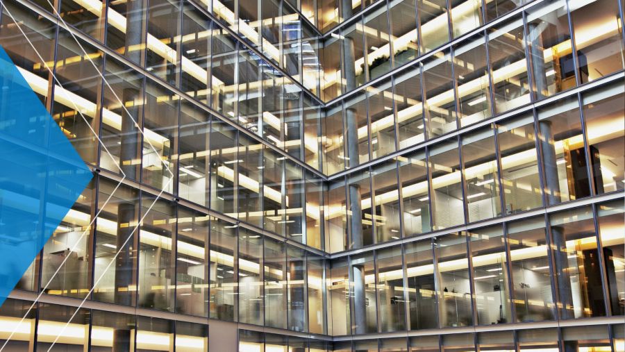 Sprawling office building
